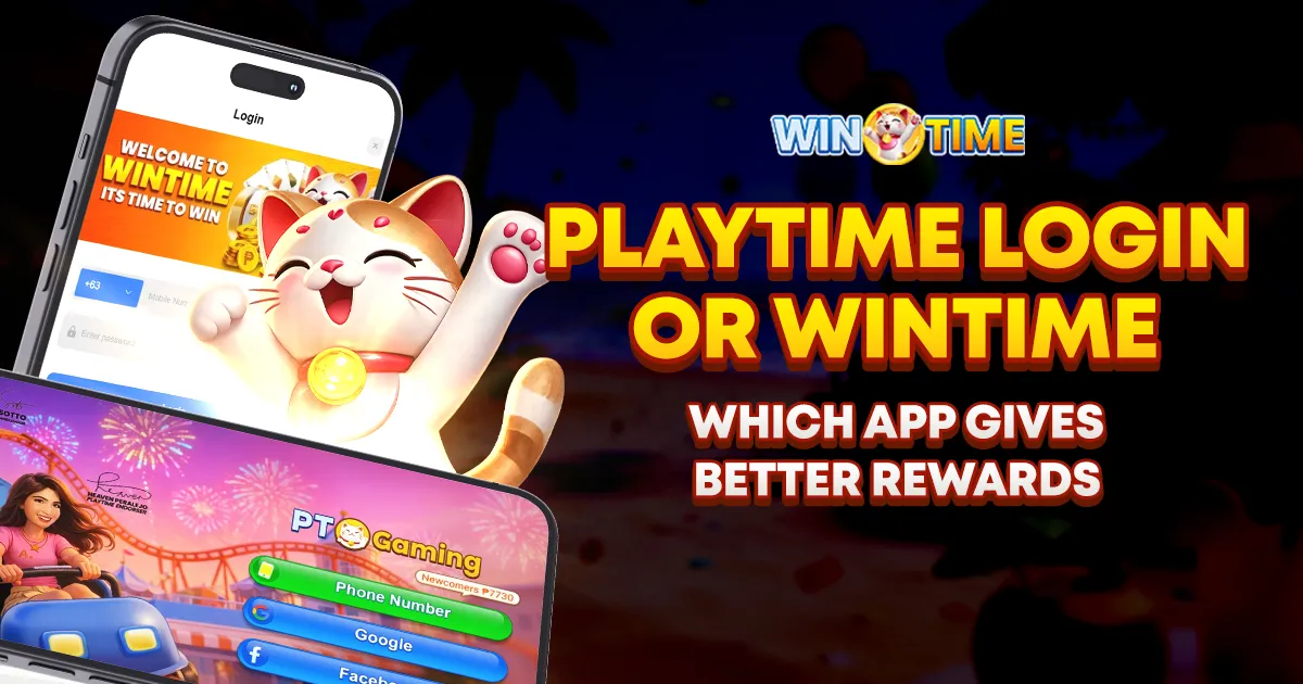 image of playtime log in or wintime which app gives better rewards