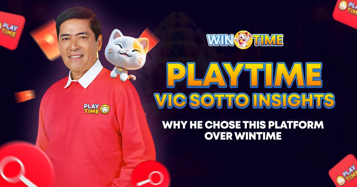 image of playtime vic sotto insights: why he chose this platform over wintime