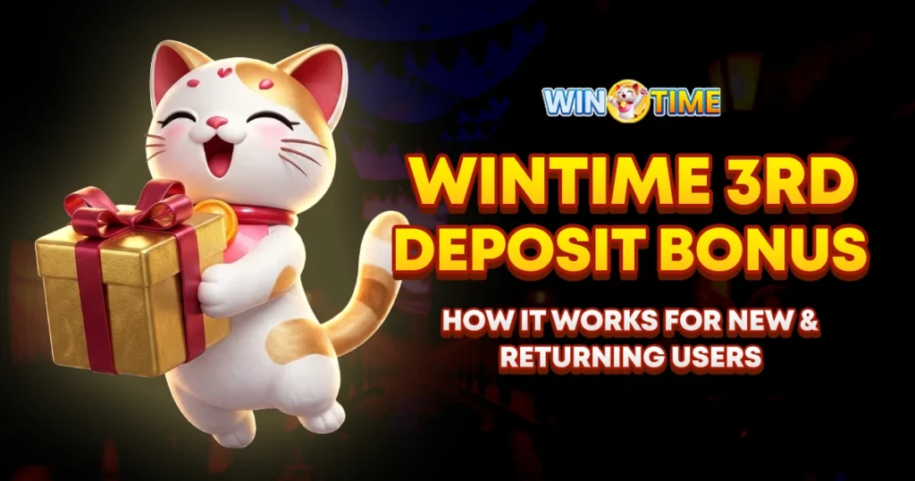 image of how the wintime 3rd deposit bonus works for new and returning users