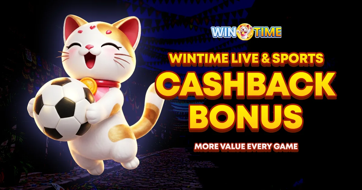 image of wintime live and sports cashback bonus: more value every game